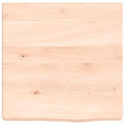 Wandschap 40x40x4 cm onbehandeld massief eikenhout Wandschap 40x40x4 cm onbehandeld massief eikenhout