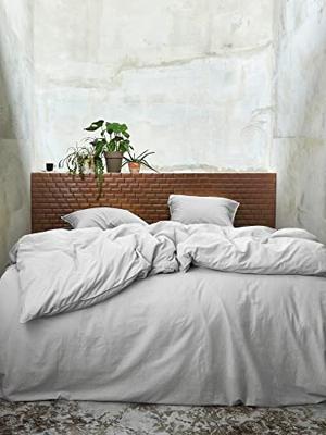 Essenza Dekbedovertrek Guy Silver-200x200/220