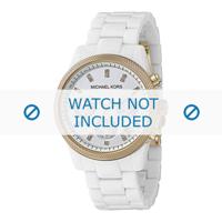 Michael Kors horlogeband MK5189 Keramiek Wit 20mm - thumbnail