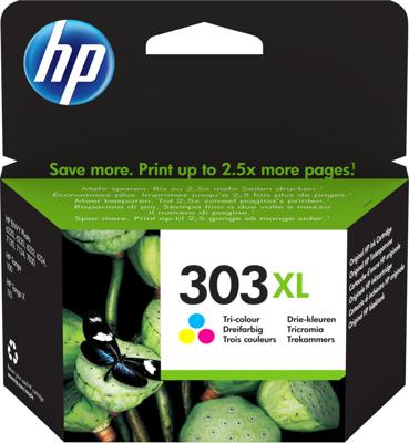HP 303XL Inktcartridge Tri-color