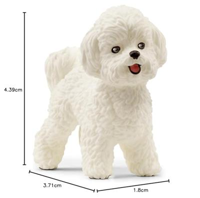 Schleich farm world bichon frise 13963