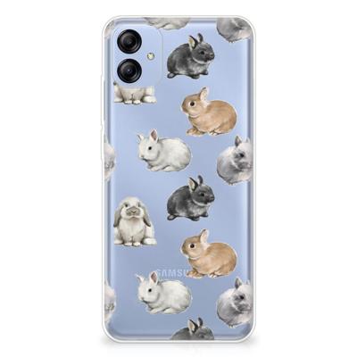 TPU Hoesje voor Samsung Galaxy A04e Konijntjes TPU Hoesje voor Samsung Galaxy A04e Konijntjes