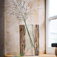 Leonardo Casolare Vaas met hout 36 cm - thumbnail