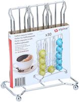 Alpina Koffiecuphouder voor 30 Stuks RVS - thumbnail