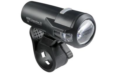 AXA Voorlicht compactline 20 lux led oplaadbaar zwart