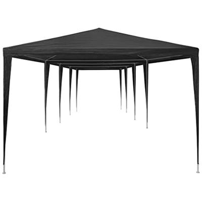 Partytent 3x12 m PE antraciet - thumbnail