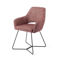 Jesper Home Yanai eetkamerstoel Berry Bars beehive black - thumbnail