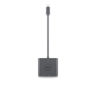 Dell USB-C, Monitor Adapter [1x USB-C stekker - 1x HDMI-bus, DisplayPort bus, USB-C bus] Dell Adapter USB-C to HDMI/DP with Power 0.18 m