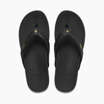 REEF Sandbar Dames Slipper Black 5