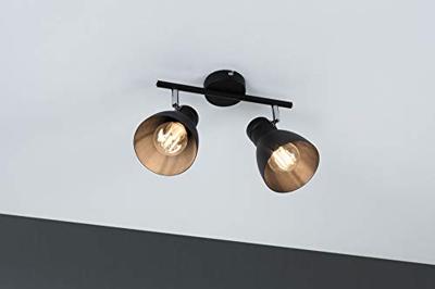 Paulmann 66760 Plafondspot E27 Zwart
