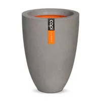 Capi Vaas elegant laag 26x36 cm grijs - thumbnail