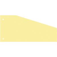 Kangaro trapezium verdeelstroken, pak van 100 stuks, geel - thumbnail