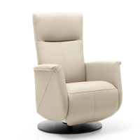 Sta-op Stoel Toscana Wit Leer - thumbnail