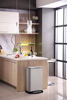 EKO Pedaalemmer 31650224 RVS (Roestvrij staal) Zilver - thumbnail