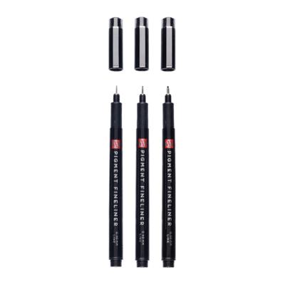 Talens • pigment fineliner set medium, 3 stuks