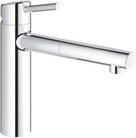 Grohe Concetto keukenkraan met uittrekbare kraanuitloop chroom - thumbnail