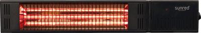 Fortuna Ultra Wandheater model Zwart 1500 Watt