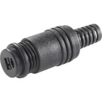 BKL Electronic 0205004/K Luidsprekerconnector Bus, recht Aantal polen: 2 Zwart 1 stuk(s) - thumbnail