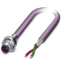 Phoenix Contact 1534371 Sensor/actuator inbouwconnector M12 Aantal polen (sensoren): 2 Stekker, inbouw 5.00 m 1 stuk(s) - thumbnail