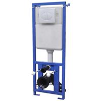 VidaXL Verborgen hoge stortbak 11 l 41x41x(110-125)cm - thumbnail