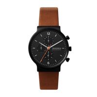 Horlogeband Skagen SKW6767 Leder Cognac 20mm - thumbnail