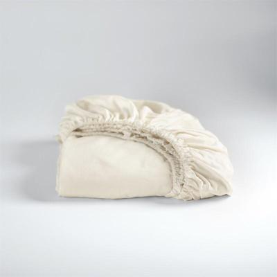 Cinderella hoeslaken weekend katoen 180x210 ivory (tot 25cm)