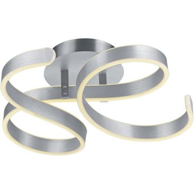 LED Plafondlamp Dimbaar 40W - Warm Wit 3000K - Rond Mat Grijs