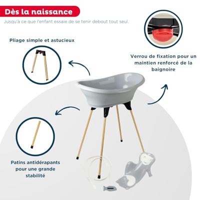 THERMOBABY BADPAKKET VASCO 5 IN 1 CHARM GREY