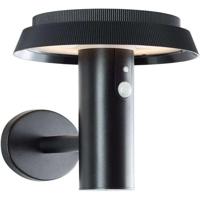 Brilliant Alvero G40430/06 Wandlamp op zonne-energie met bewegingsmelder LED 4 W Zwart - thumbnail