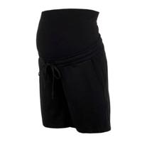 MAMALICIOUS low waist regular fit zwangerschapssweatshort Lif zwart - thumbnail