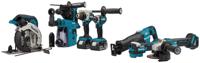 Makita DLX7020TX1 Accu Combiset 7-delig 18V 5.0Ah in Tas - thumbnail