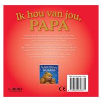 Rebo Publishers Ik hou van jou, papa - kartonboek - thumbnail
