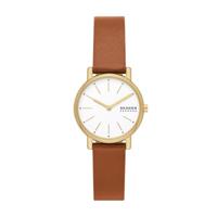 Horlogeband Skagen SKW3121 Leder Cognac 14mm - thumbnail