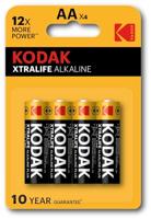 Kodak XTRALIFE alkaline AA battery (4 pack) - thumbnail