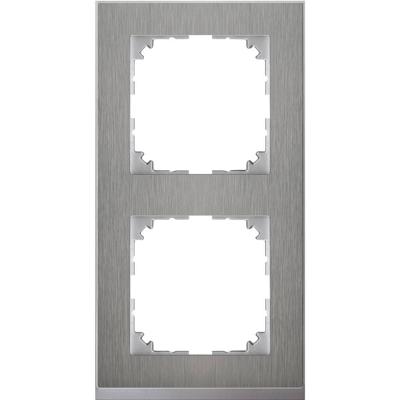 Merten MEG4020-3646 Afdekking Frame System M RVS 1 stuk(s)