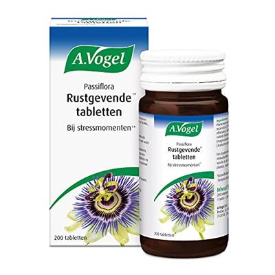 A Vogel Passiflora rustgevende tabletten 200 Tabletten A Vogel Passiflora rustgevende tabletten 200 Tabletten
