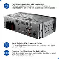 JBL Celebrity 150 - Autoradio met Bluetooth - Mechless Mediaplayer - USB - 1 DIN - thumbnail