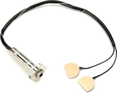 Fishman PRO-BP1-00B pickup voor snaarinstrumenten Zwart, Chroom Gitaar