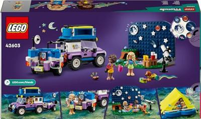 LEGO 42603 Friends Sterrenkijkcamper, kinderspeelgoed, met dierenfiguren, plus minipoppetjes - thumbnail