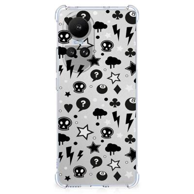 Extreme Case OPPO Reno10 | 10 Pro Silver Punk Extreme Case OPPO Reno10 | 10 Pro Silver Punk