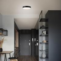 Brilliant Design plafondlampSlimline zwart Ø 33cm - G80569A76 - thumbnail