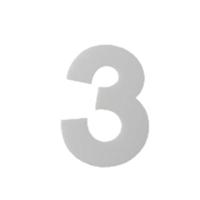 2 PC'S nummers cake schimmel cake versieren tools (3 # 58151) - thumbnail