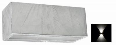 Franssen Zinkgrijze wandspotAsker Up-Down - 501702