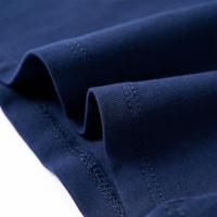 Kindershirt 140 marineblauw - thumbnail