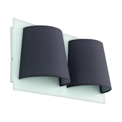 Eglo WandlampSerravalle wit met zwart - 97625