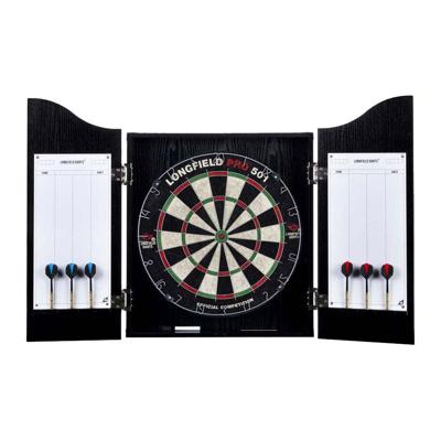 Engelhart Houten cabinet met sisal dartbord incl. dartset