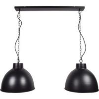 Urban Interiors hanglamp 'Rocky Double' Ø40cm, kleur Mat black - thumbnail