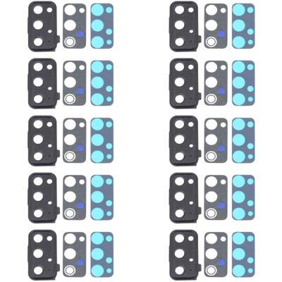 10 PCS Camera Lens Cover for Samsung Galaxy S20 FE 5G SM-G781(Black)