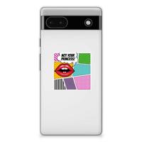 Google Pixel 6A | Sillicone Back Cover | Popart Princess - thumbnail
