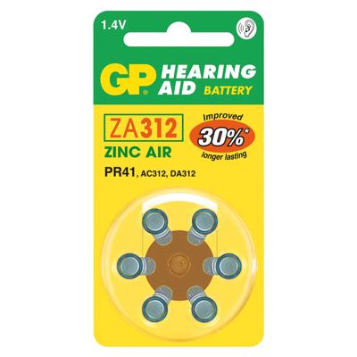 GP gehoor batterij za312 blister(6) - 3221914